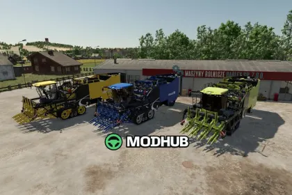 Комбайн Dewulf Vegetable Harvester V1.0.0.1 для FS25