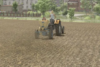 Ефективний Розкидач N-015 "KOS" для Farming Simulator 25 — Рівномірне Внесення Добрив і Вапна