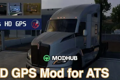 Аксесуари GPS Tjs ATS HD GPS v1.60.1 для ATS