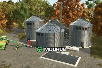 Силосна система AGI Westeel Silo System V1.0.0.1 для FS25