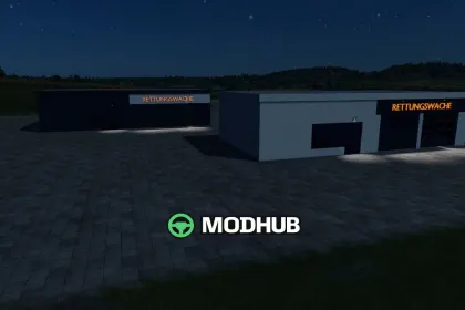 Small Rescue Station V1.0 for FS25 — 2