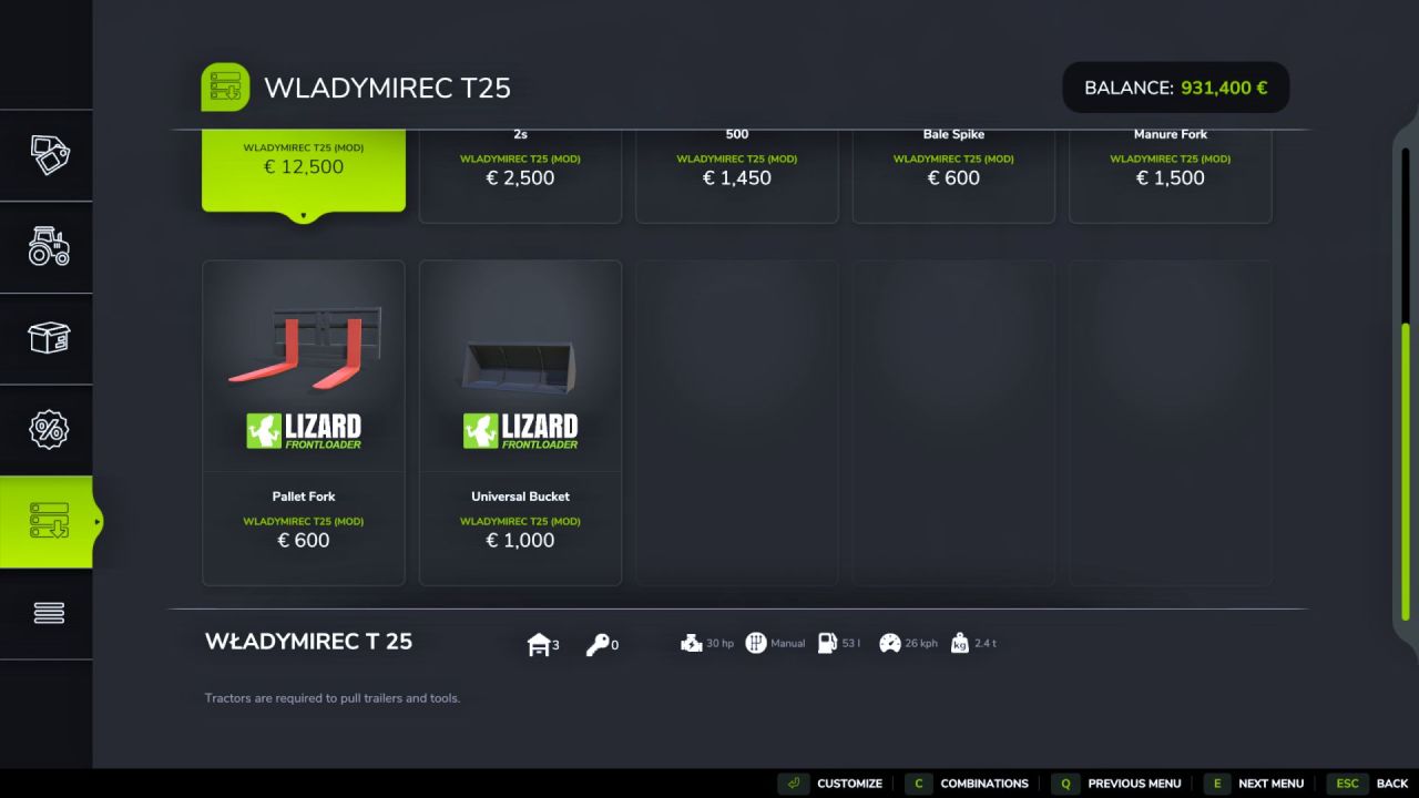 Legendarny Traktor Wlademirec T25 — Kompaktowy Pomocnik dla Farmy w FS25 - Zrzuty ekranu