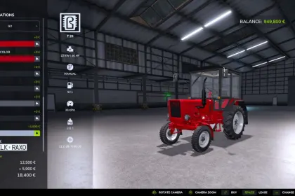 Легендарний Трактор Wlademirec T25 — Компактний Помічник для Ферми в FS25 — 4