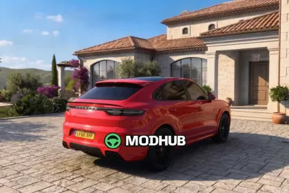 Porsche Cayenne Coupe GTS 2021 v1.6.1 for ETS2 — 3