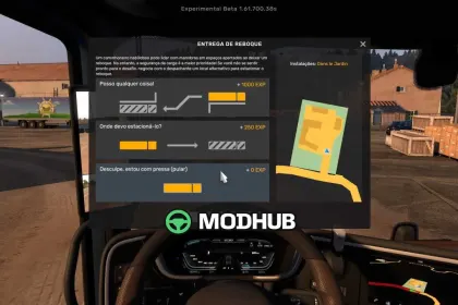 Додаток XP за паркування MORE XP FOR PARKING для ETS2 — 3