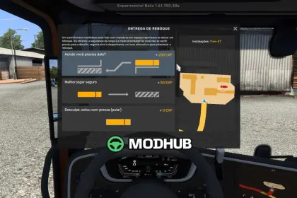 Додаток XP за паркування MORE XP FOR PARKING для ETS2 — 4