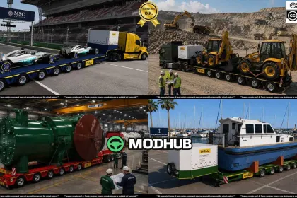 Anhänger DOLL SPECIAL TRANSPORT TRAILERS v5.0 1.60-1.61.x für ETS2 — 4