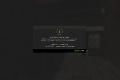 Скрипт Script Sentry – Mod Conflict Notifications для Farming Simulator 25 — 2