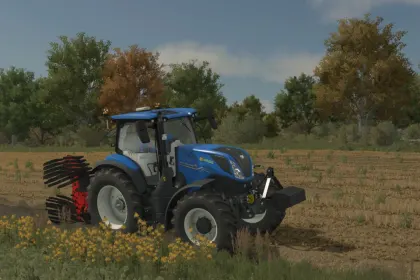 Трактор New Holland T7/SWB для Farming Simulator 25 — 2