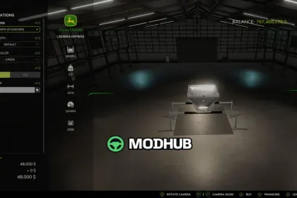 Налаштовувана конфігурація робочої ширини v1.0.0.2 для FS25