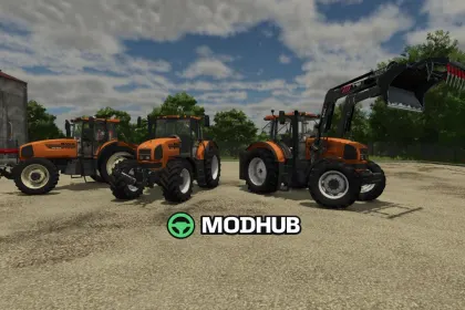 Трактор Renault Ares 700/800 Series v1.0 для FS25