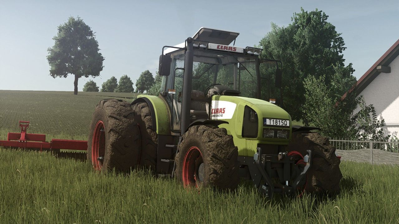 Legendarny Traktor Claas Ares 600 — Elastyczne Konfiguracje i Do 194 KM dla FS25