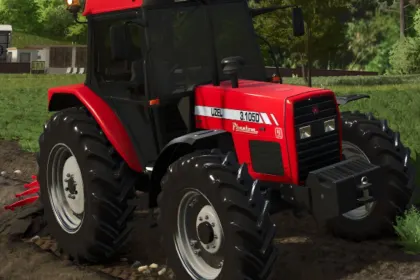 Трактор Massey Ferguson/Uzel Phantom для Farming Simulator 25