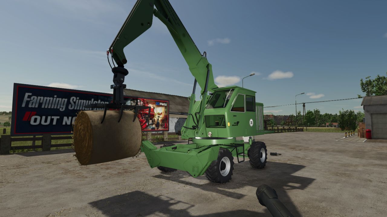 Mocny Koparka Fortschritt T174 Weimar Bagger z Rozszerzonym Wyborem Kolorów dla FS25