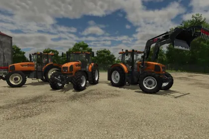 Трактор Renault Ares 700/800 Series для Farming Simulator 25
