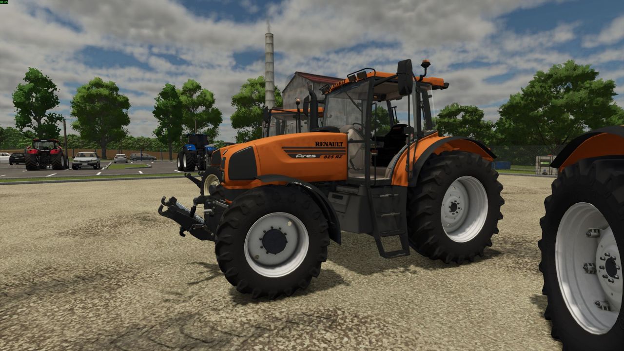 Трактор Renault Ares 700/800 Series для Farming Simulator 25