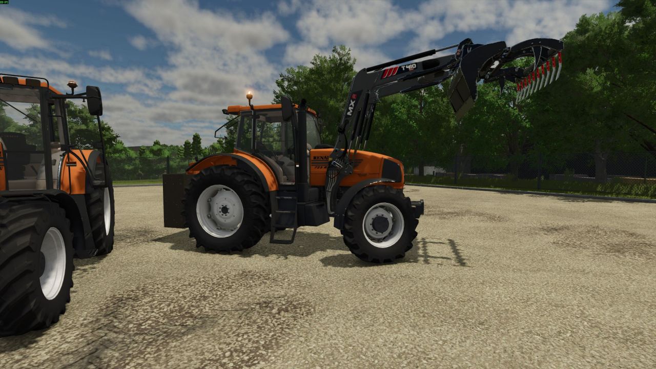 Трактор Renault Ares 700/800 Series для Farming Simulator 25