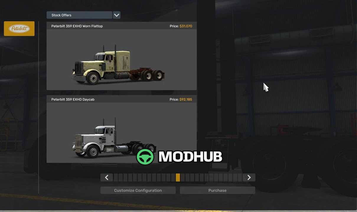 Outlaw Peterbilt 359 v2 1.60 for ATS