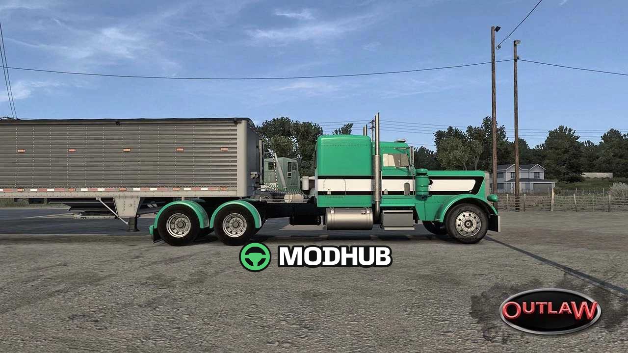Outlaw Peterbilt 359 v2 1.60 for ATS