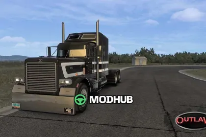 Outlaw Peterbilt 359 v2 1.60 for ATS — 4