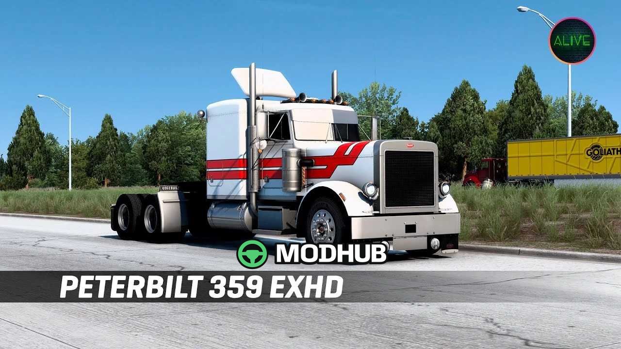 Outlaw Peterbilt 359 v2 1.60 for ATS