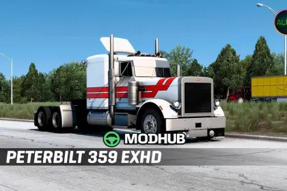 Outlaw Peterbilt 359 v2 1.60 for ATS — 5