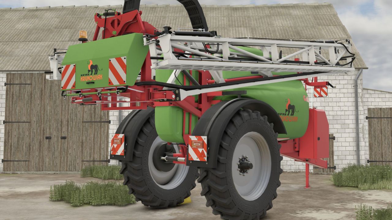 Ефективний Обприскувач KFMR Krukowiak Goliat 8000 — 8000 л та Штанга 40 м для FS25