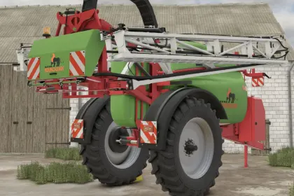 Ефективний Обприскувач KFMR Krukowiak Goliat 8000 — 8000 л та Штанга 40 м для FS25