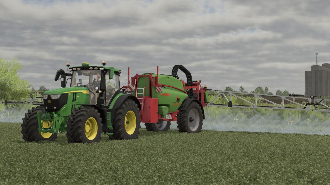 Ефективний Обприскувач KFMR Krukowiak Goliat 8000 — 8000 л та Штанга 40 м для FS25