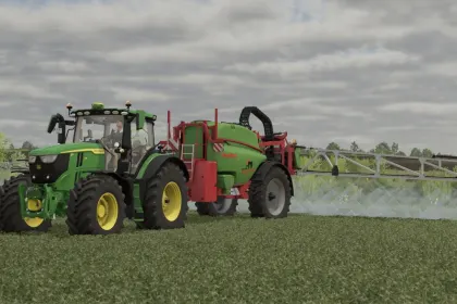 Ефективний Обприскувач KFMR Krukowiak Goliat 8000 — 8000 л та Штанга 40 м для FS25