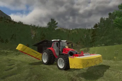 Трактор Lindner Lintrac 130 для Farming Simulator 25