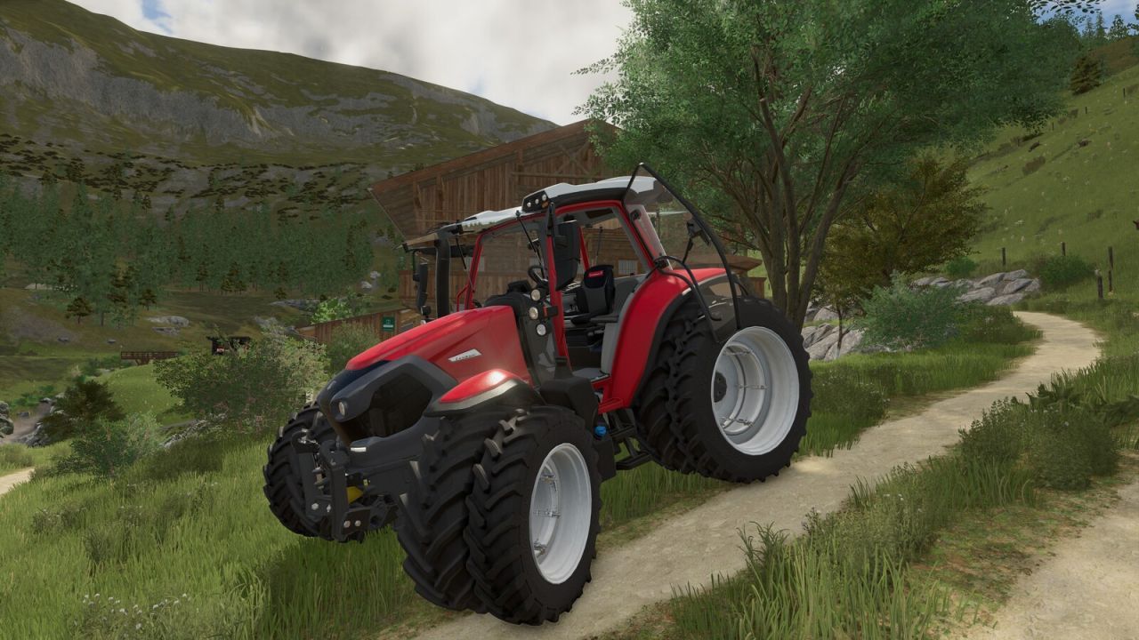 Трактор Lindner Lintrac 130 для Farming Simulator 25