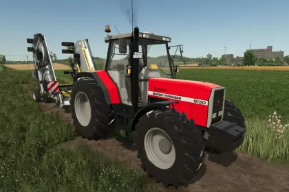 Legendary Tractor Massey Ferguson 8100 Series Small Chassis — Maneuverable and Powerful for FS25 — 1