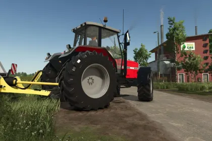 Legendary Tractor Massey Ferguson 8100 Series Small Chassis — Maneuverable and Powerful for FS25 — 2