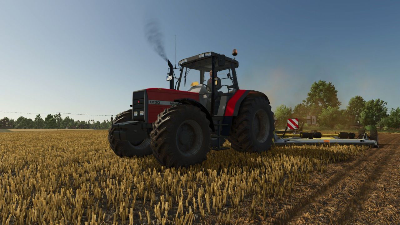 Legendary Tractor Massey Ferguson 8100 Series Small Chassis — Maneuverable and Powerful for FS25