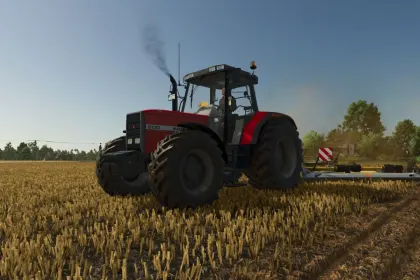 Legendary Tractor Massey Ferguson 8100 Series Small Chassis — Maneuverable and Powerful for FS25 — 4