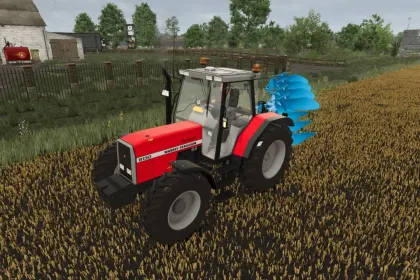 Legendary Tractor Massey Ferguson 8100 Series Small Chassis — Maneuverable and Powerful for FS25 — 5