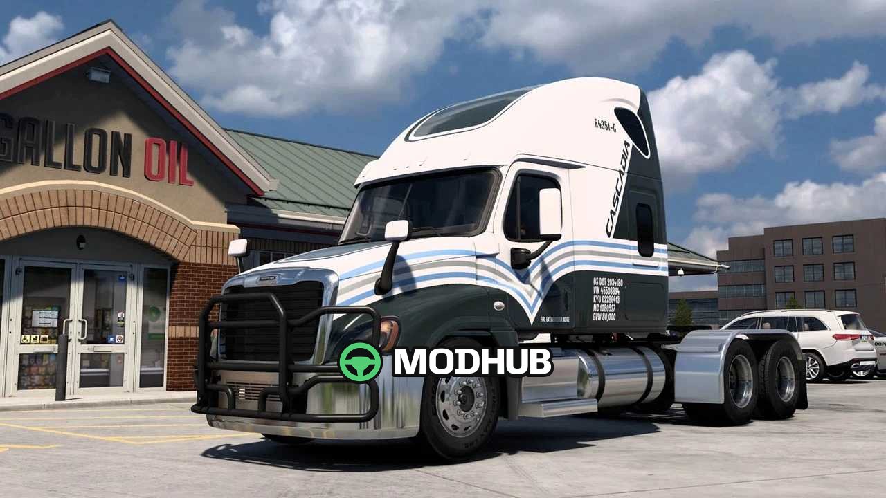 Truck Freightshaker Cascadia 125 v3.8 for ATS