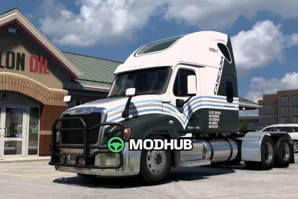 Truck Freightshaker Cascadia 125 v3.8 for ATS — 3