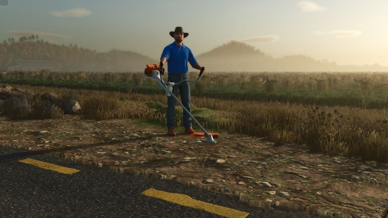 Ефективний Тример Stihl FS 221 для Охайних Узбіч у Farming Simulator 25 - Скріншоти