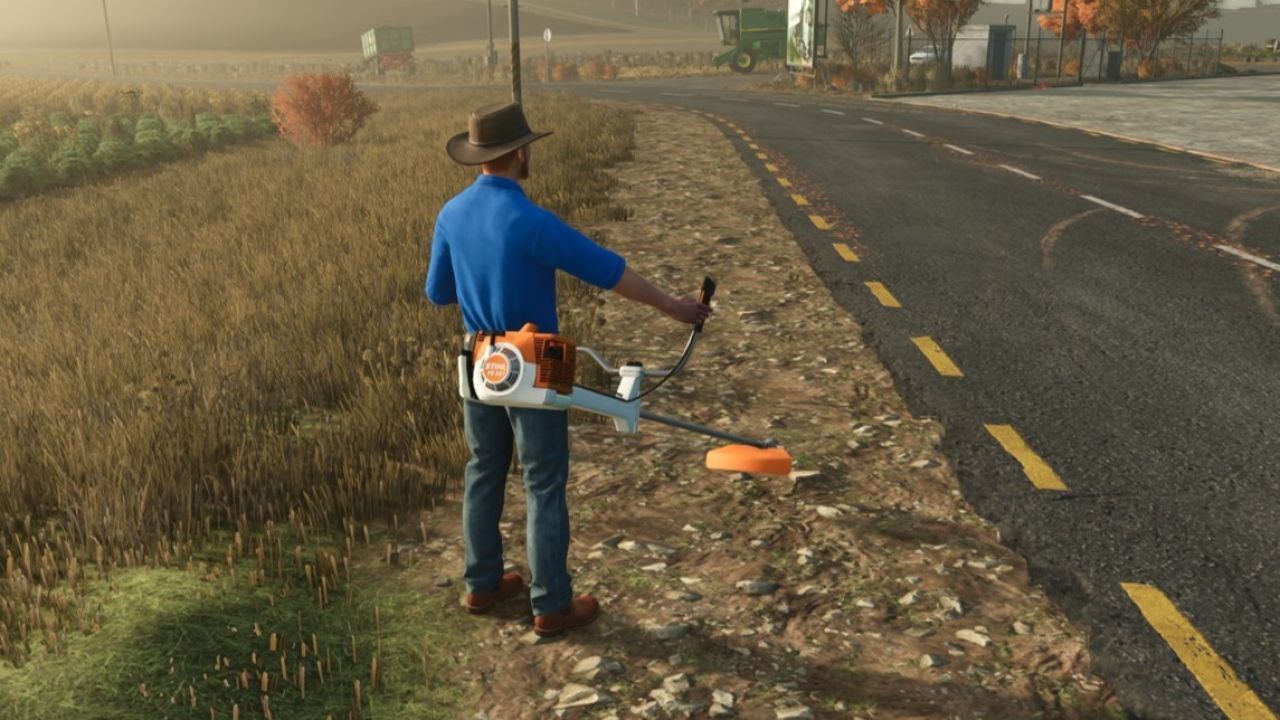 Ефективний Тример Stihl FS 221 для Охайних Узбіч у Farming Simulator 25 - Скріншоти