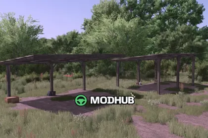 Сарай Poland Small Sheds V1.0 для FS25