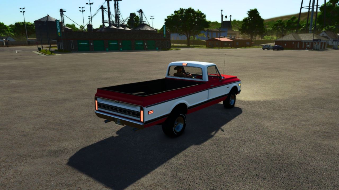 Легендарний Пікап 1970 Chevy C10 для Farming Simulator 25 — Тюнінг, Лебідка та Буксир