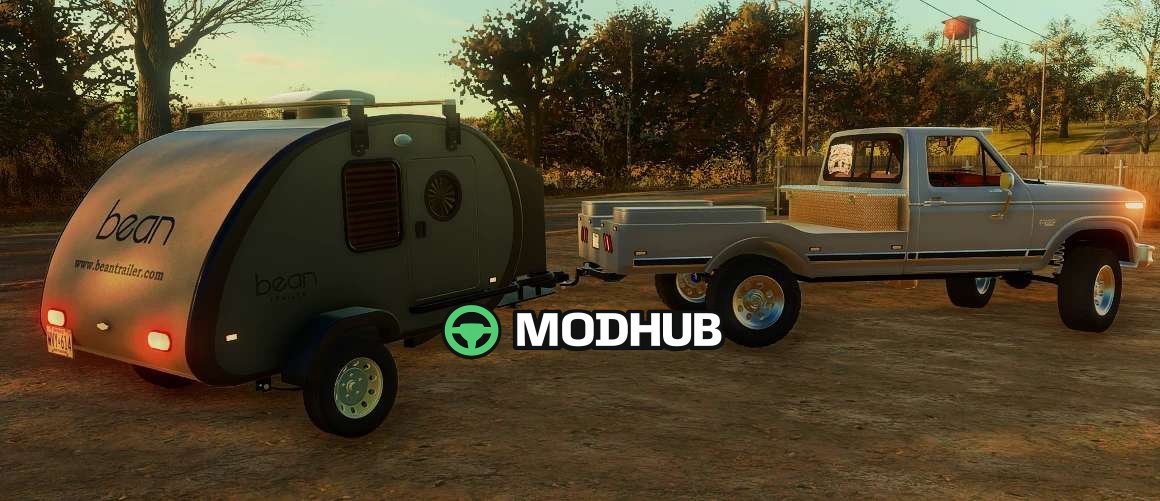 Причіп Bean Camper Trailer v1.0 для FS25