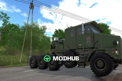 Вантажівка Oshkosh M1070 v1.0 для FS25