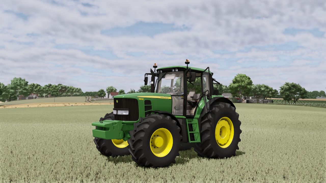 Legendarny Traktor John Deere 6030 Comfort Series (6530–6930) do Farming Simulator 25