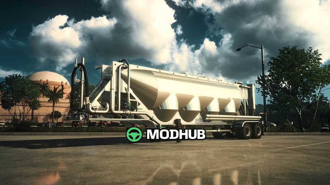 Пневматична вакуумна цистерна J&L Heil v1.0 1.60 для ATS
