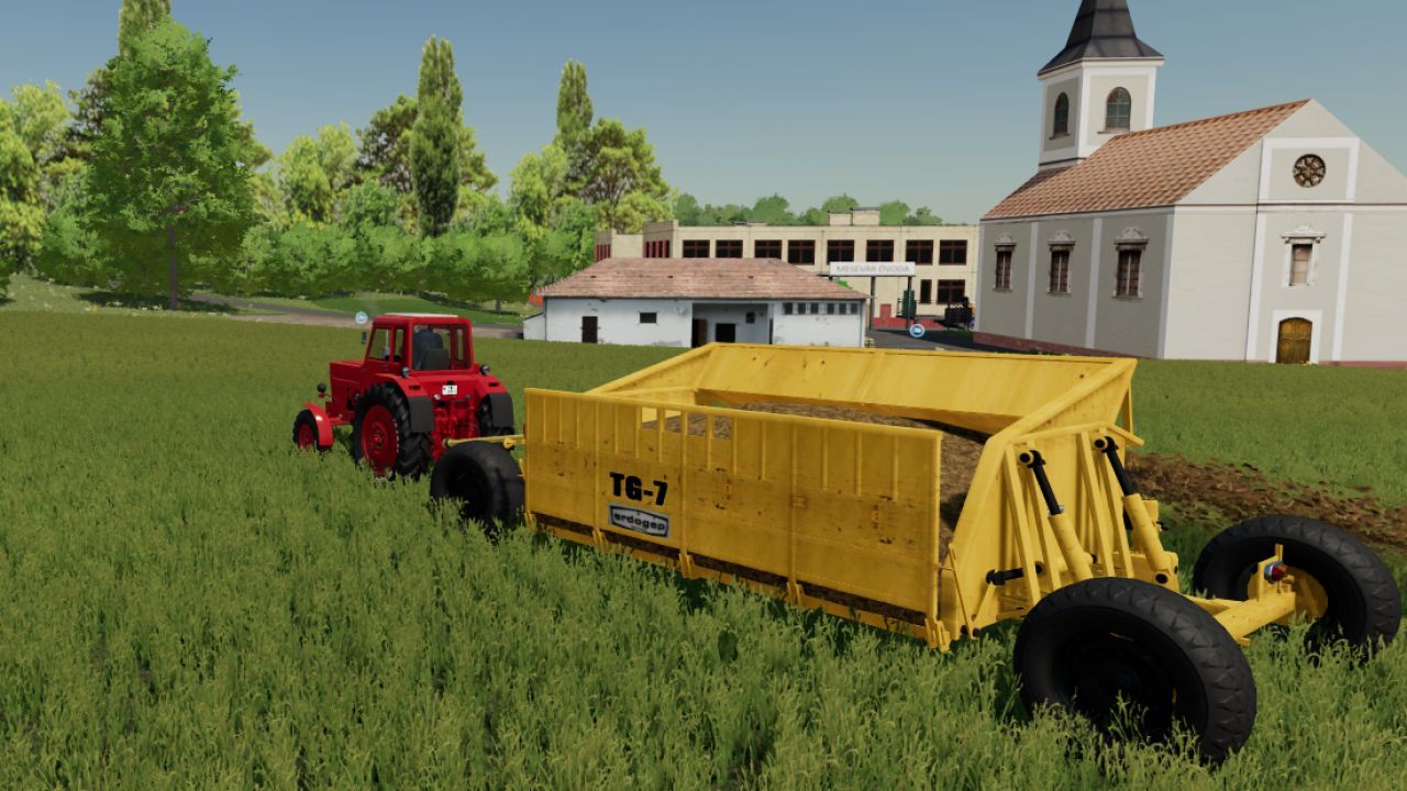 Miststreuer TG-7 für Farming Simulator 22