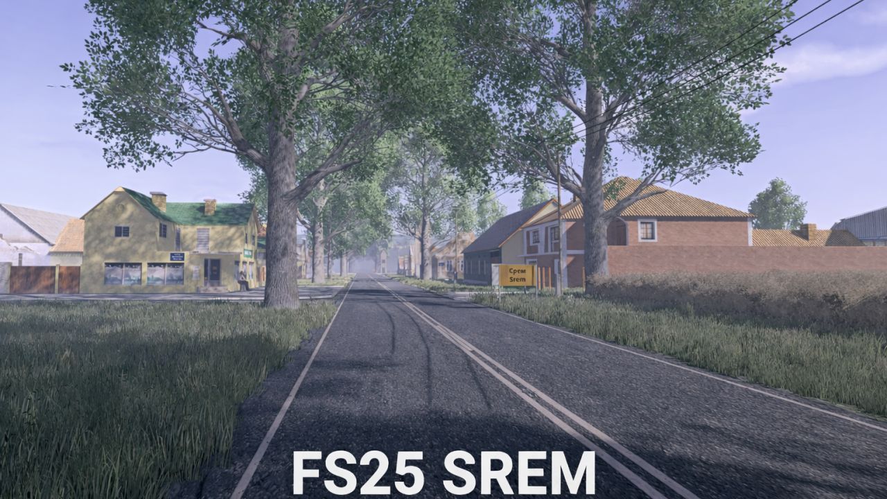 New BETA Map SREM for Farming Simulator 25 — 150 Fields, Meadows, and Forests