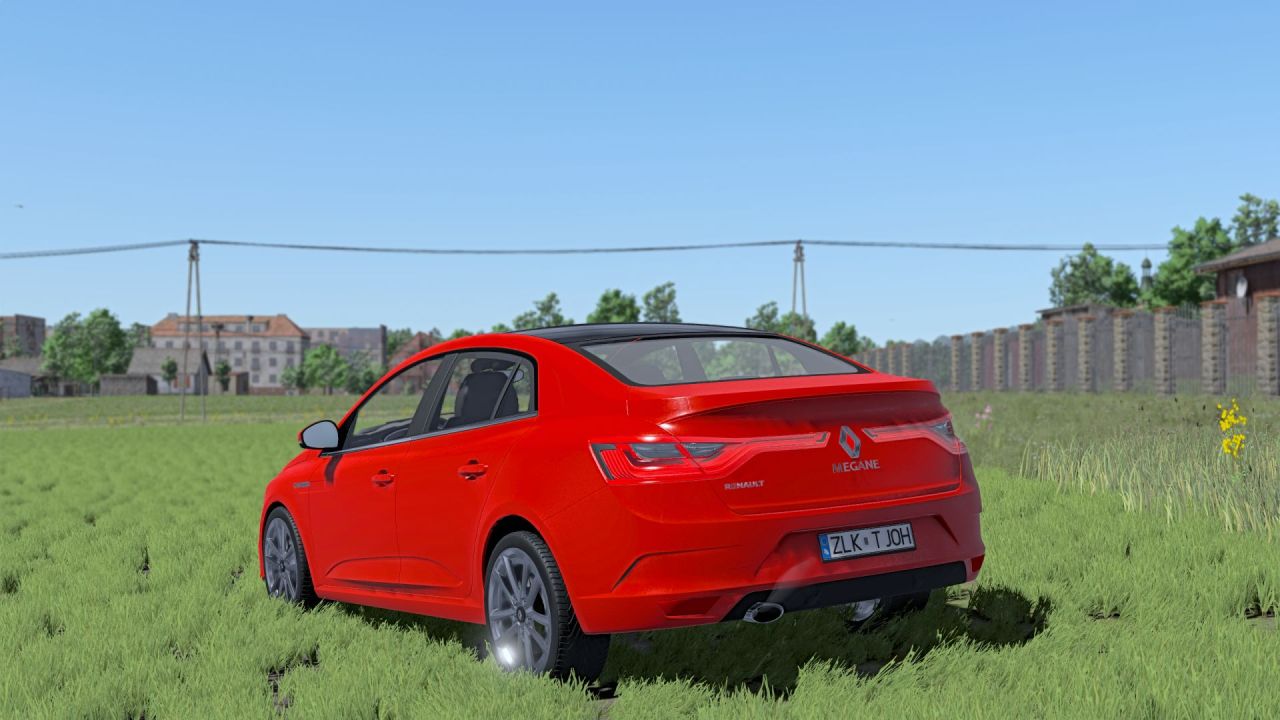 Автомобіль Renault Megane 4 для Farming Simulator 25
